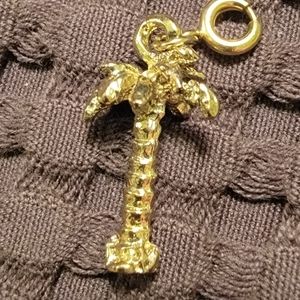 Gold Palm Tree 🌴 Charm